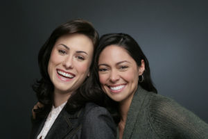 Two Smiling Women